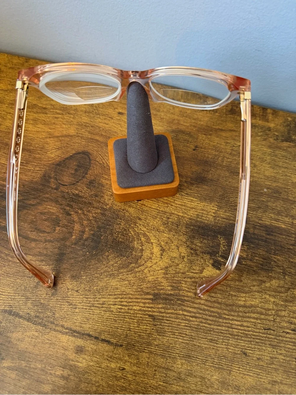 Kate Spade Nevaeh 733 Clear Peach Cat Eye Eyeglass Frames 50-17-140 Frames Only